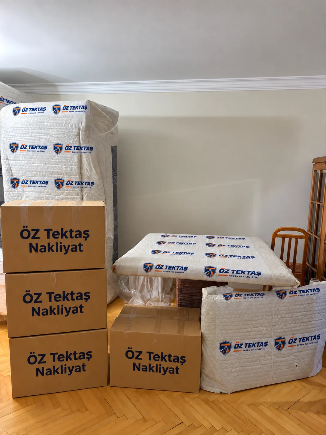 Paketlenmiş eşyalar
